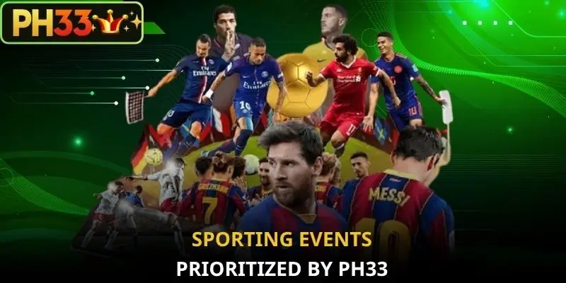 Sporting events prioritized by PH33
